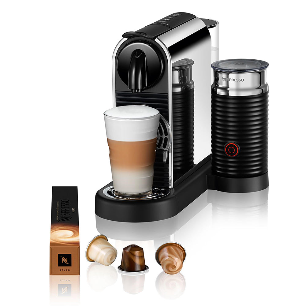 Nespresso D145 Bundle Citiz Platinum, Stainless Steel