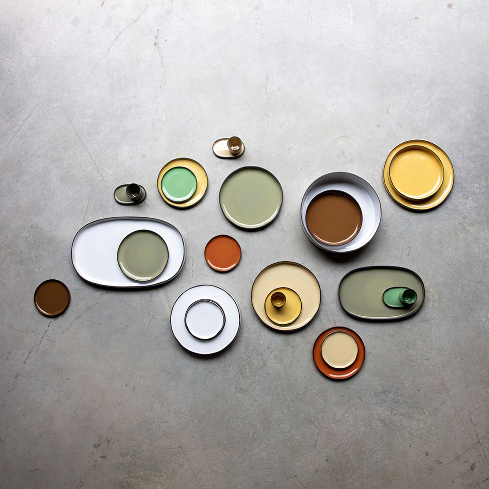 Revol Caractere Tarçın Tatlı Tabağı 21 cm