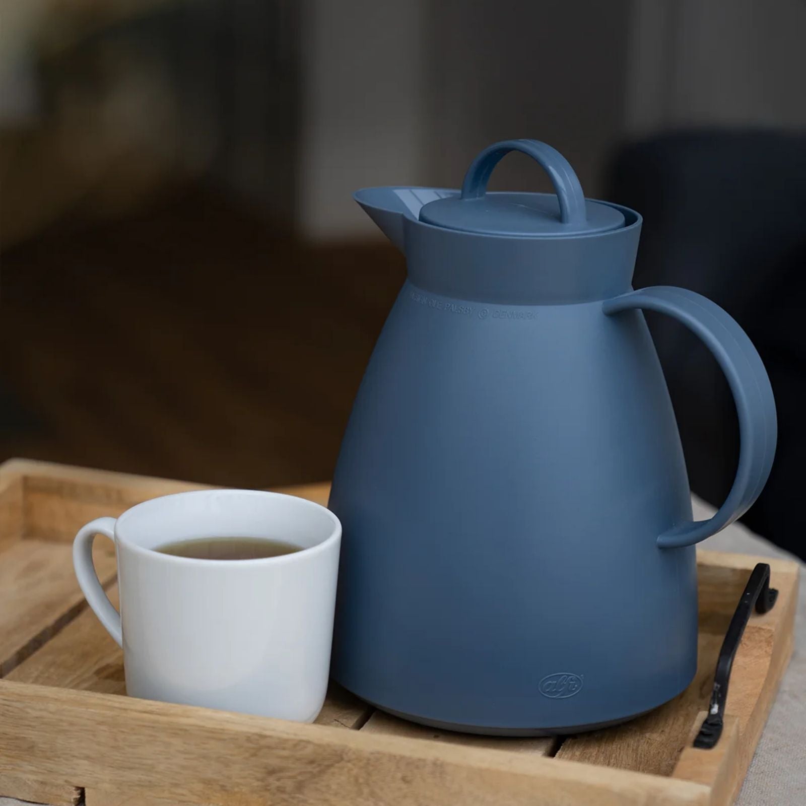 Alfi Dan Vintage İndigo Mat Karaf Termos 1L