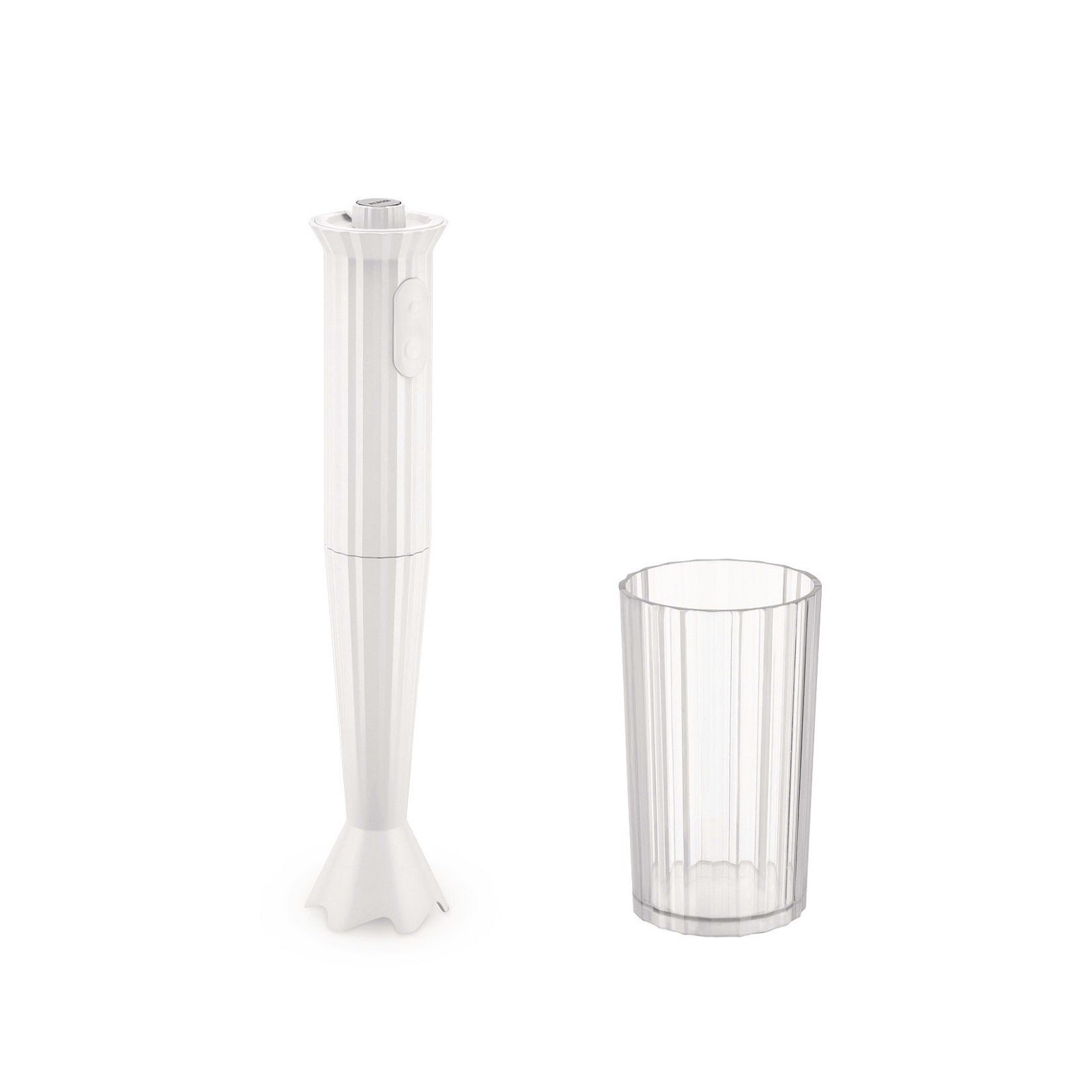 ALESSI PLISSE EL BLENDER SETİ BEYAZ