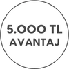Jumbo Glow 24 Parça 6 Kişilik Yemek Takımı Badge