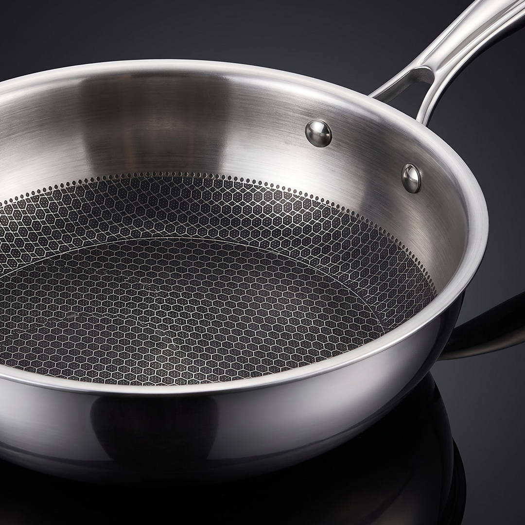 Jumbo Gourmet 3PLY İndüksiyon Tabanlı Wok Tava 26 cm
