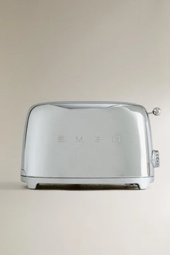 Smeg 2x2 Ekmek Kızartma Makinesi Silver TSF01SSEU