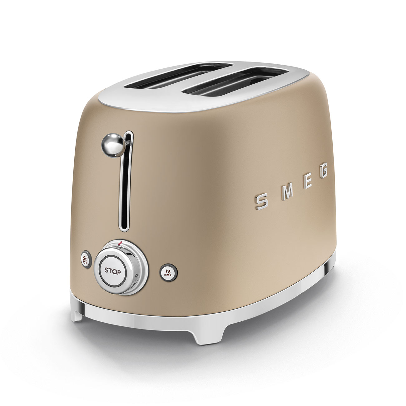 Smeg 2x2 Ekmek Kızartma Makinesi TSF01CHMEU Mat Gold