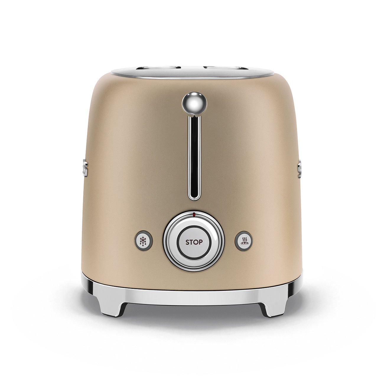 Smeg 2x2 Ekmek Kızartma Makinesi TSF01CHMEU Mat Gold