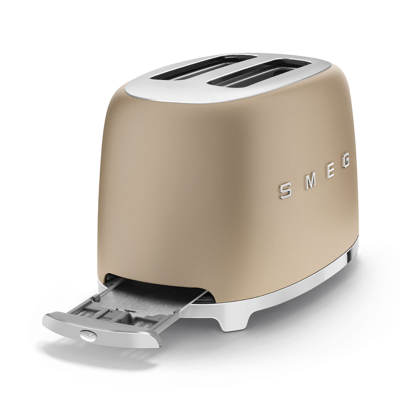 Smeg 2x2 Ekmek Kızartma Makinesi TSF01CHMEU Mat Gold