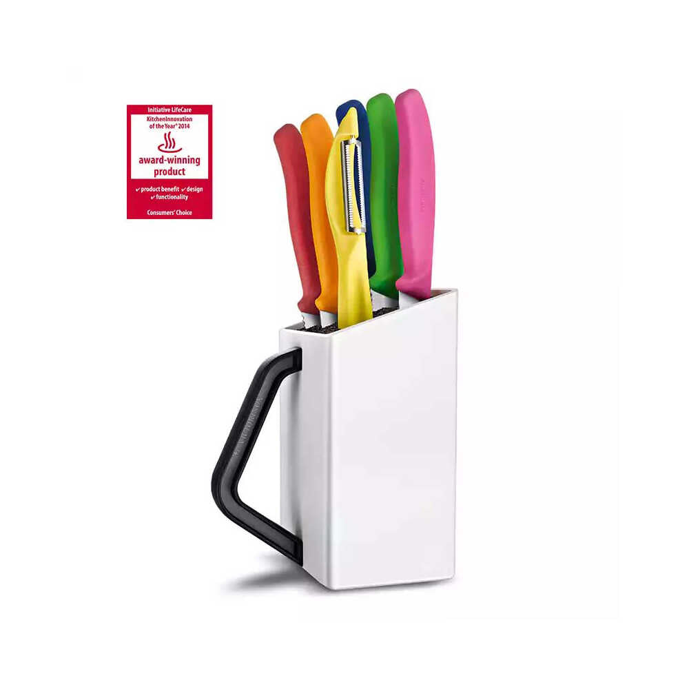 Victorinox 6.7127.6L14 Swiss Classic Beyaz Blok Set, 7 Parça | Jumbo