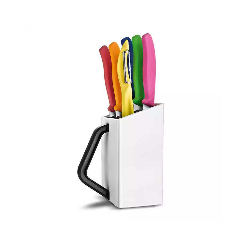 Victorinox 6.7127.6L14 Swiss Classic Beyaz Blok Set, 7 Parça