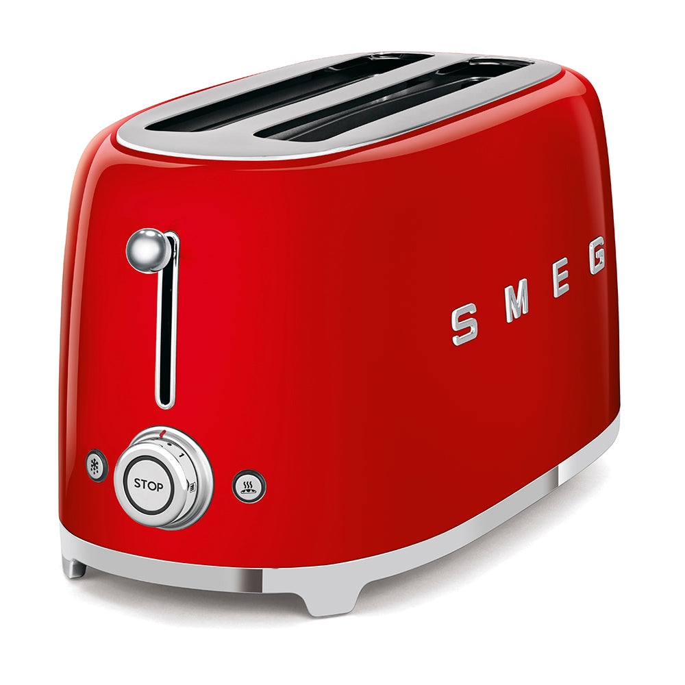 Smeg TSF02RDEU 2X4 Ekmek Kızartma Makinesi Red