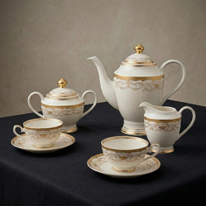 Weimar Eleonore Of Neuburg 15 Parça Çay Seti