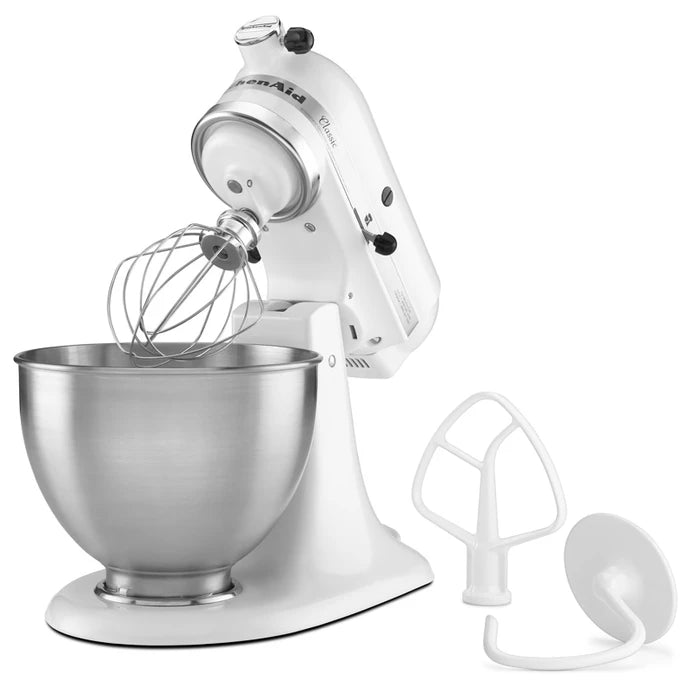 Kitchenaid 5K45SSEWH Classic Stand Mikser 4.3 L White | Jumbo
