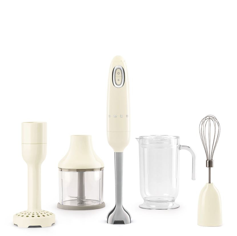 Smeg 50's Style HBF22CREU Krem El Blender Seti