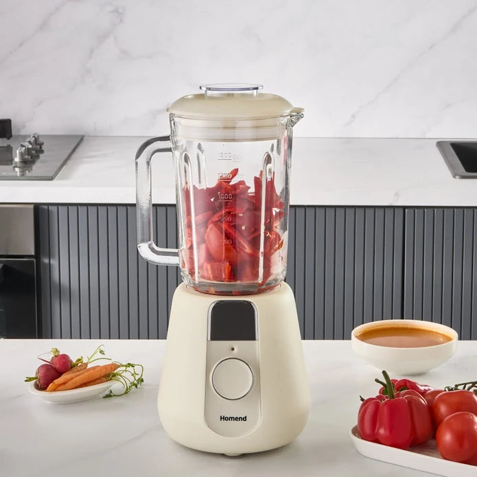Homend Vintage Blendsetter 4927H Smothie Blender Krem 1000W