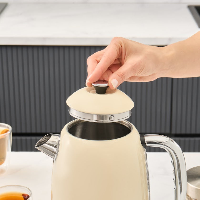 Homend Vintage Heatrow 1627H Kettle Su Isıtıcısı 2200W Krem