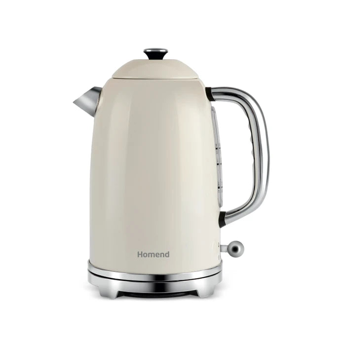 Homend Vintage Heatrow 1627H Kettle Su Isıtıcısı 2200W Krem
