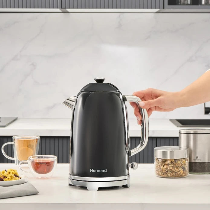 Homend Vintage Heatrow 1627H Kettle Siyah