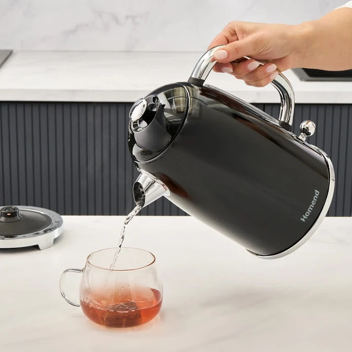 Homend Vintage Heatrow 1627H Kettle Siyah