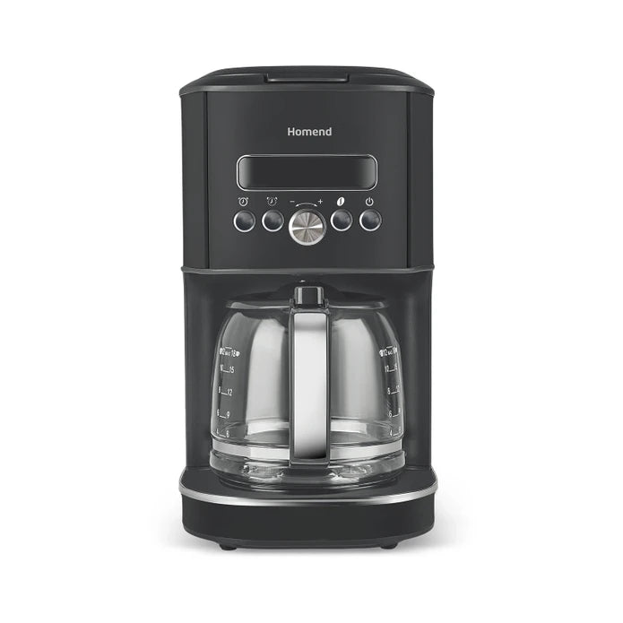 Homend 5'li Vintage Set Siyah (Kahve Makinesi+Stand Mikser+ Blender+Ekmek Kızartma Makinesi+Kettle)