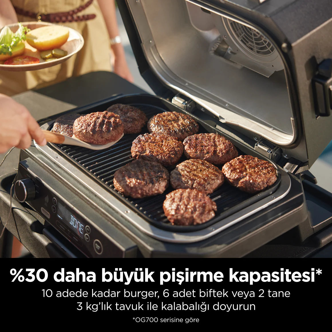 Ninja Woodfire Pro XL Electric BBQ Grill & Smoker