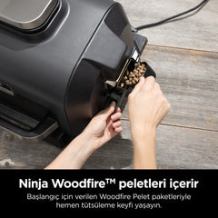 Ninja Woodfire Pro XL Electric BBQ Grill & Smoker