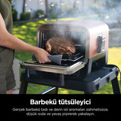 Ninja Woodfire Elektrikli Outdoor Fırın, Artisan Pizza Maker ve BBQ Smoker