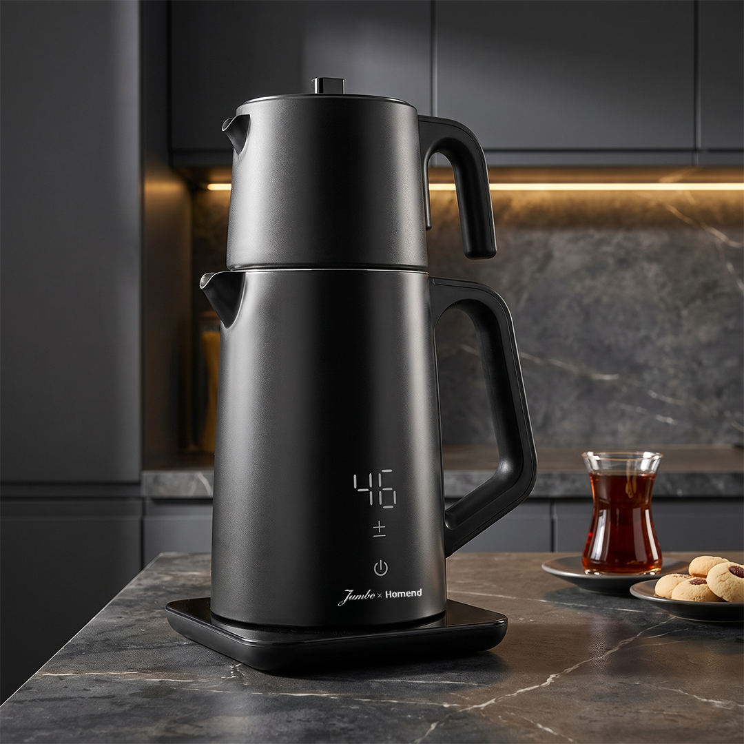 Jumbo X Homend Cooltouch 1793H Siyah Çay Makinesi