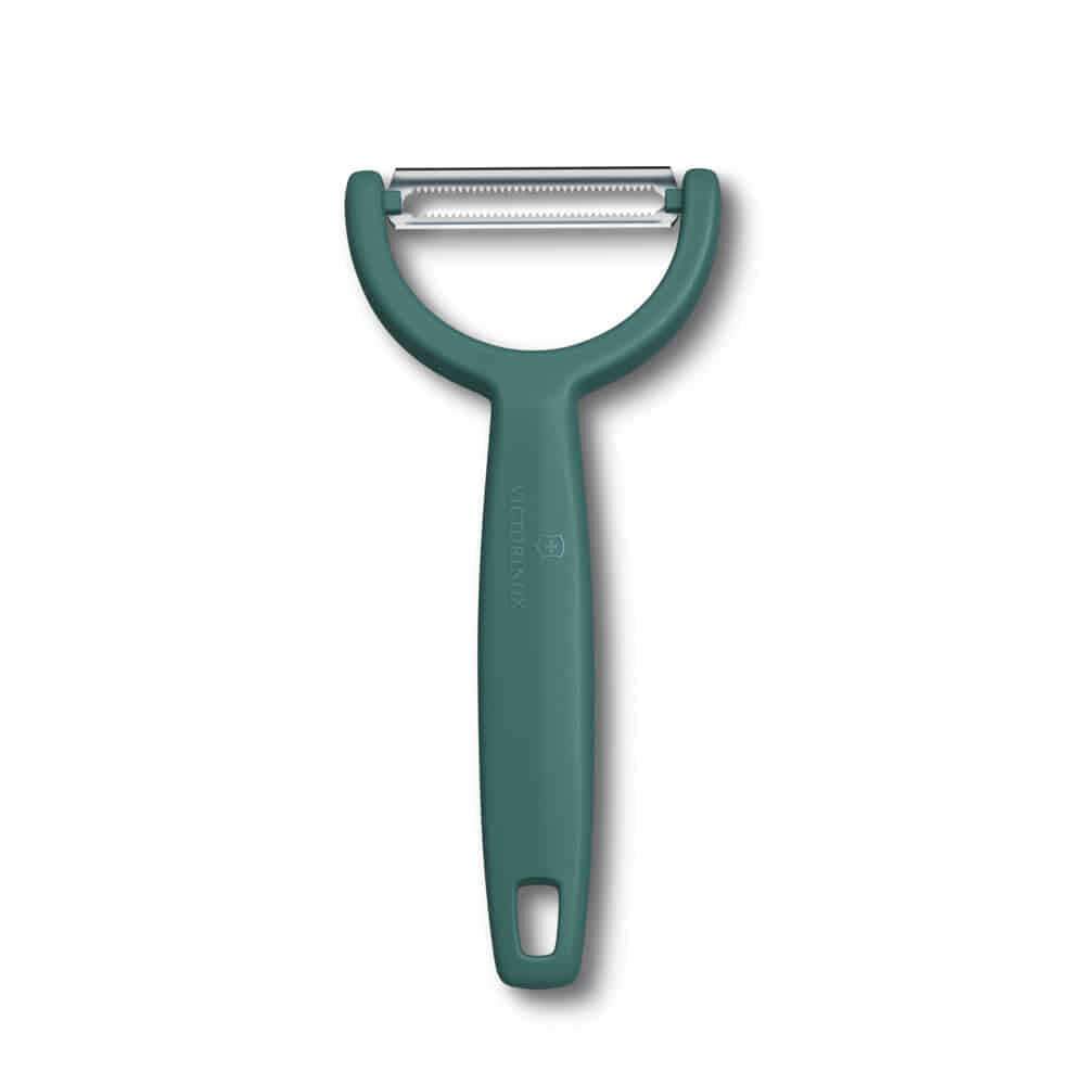 Victorinox 6.0963.4 YPSO Tırtıklı Kenar Çift Taraf Yeşil Soyacak