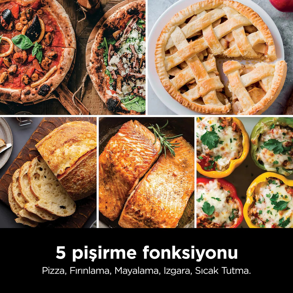 Ninja Artisan Elektrikli Outdoor Pizza Fırını-MO201EU