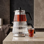 Jumbo Aura Glass İndüksiyon Tabanlı Cam Çaydalık