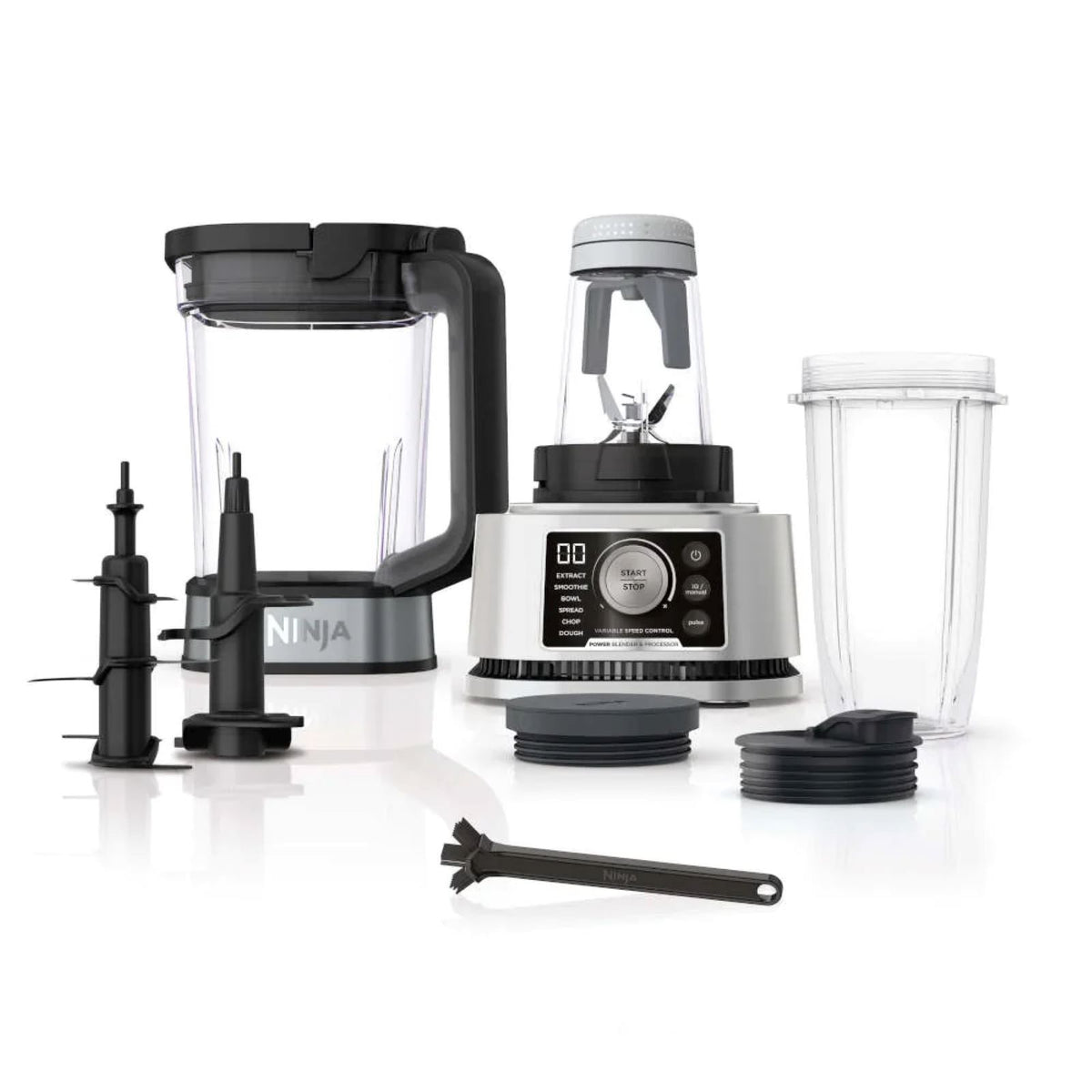 NINJA FOODI 3 IN 1 AKILLI TORK VE AUTO-IQ SİSTEMLİ POWER NUTRİ BLENDERGÜMÜŞ