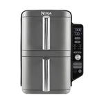 NINJA DOUBLE STACK AIR FRYER ÇİFT HAZNELİ XL 9.5L SİYAH