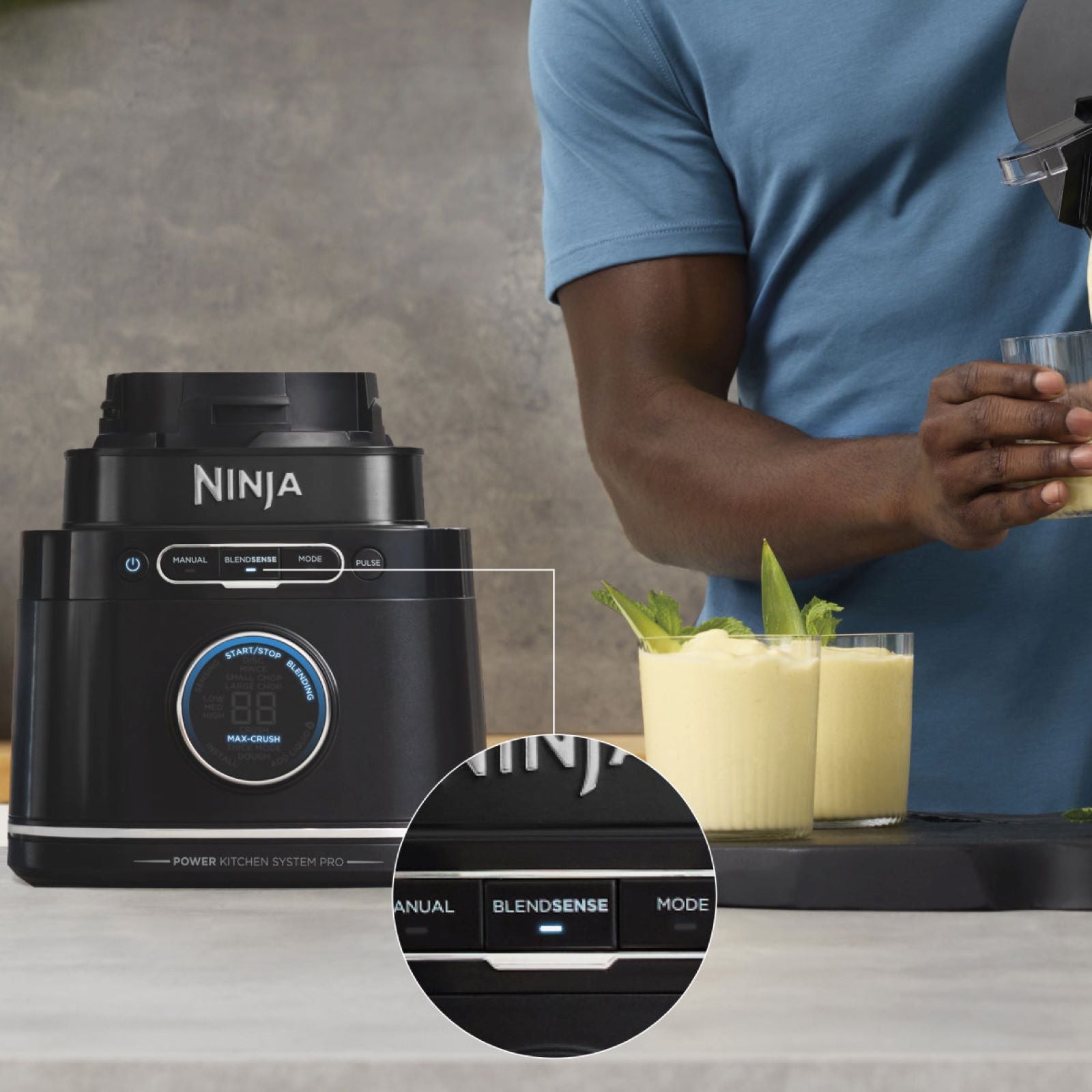 NINJA DETECT DUO BLENDSENSE POWER BLENDER+SMOOTHİE MAKER SİYAH