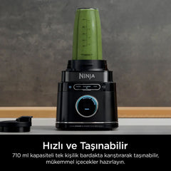 NINJA DETECT BLENDSENSE POWER BLENDER MUTFAK SİSTEMİ SİYAH