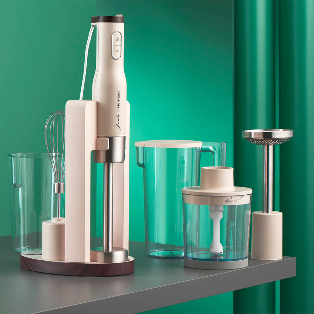 Jumbo x Homend 3'lü Artfood Set (El Blender Seti + Profesyonel Blender + Stand Mikser)