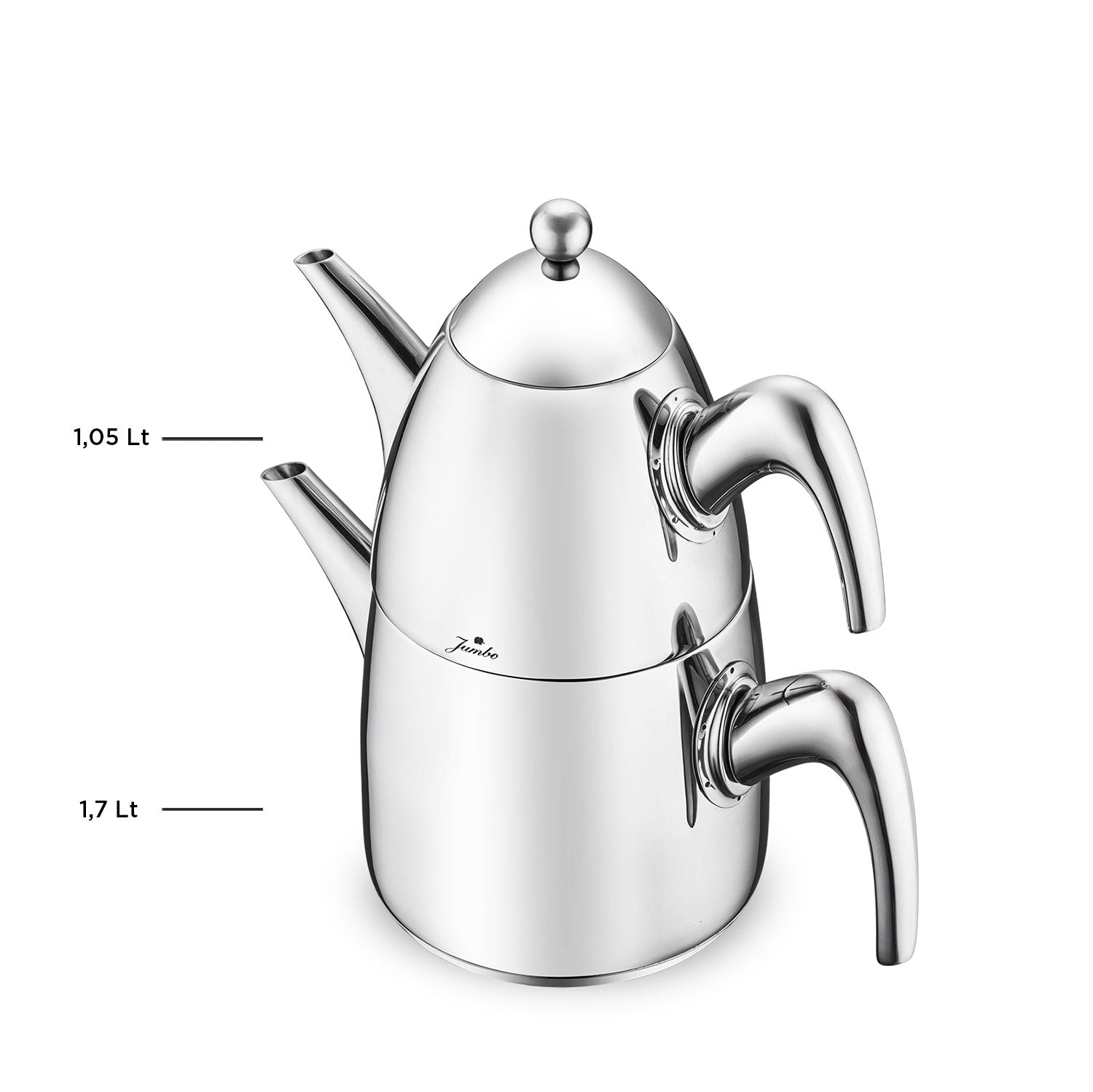Jumbo 6500 Full Metal Çaydanlık