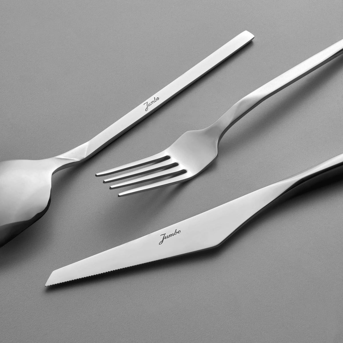 Jumbo 5100 Quartz 12 Kişilik 84 Parça Mat Çatal Kaşık Bıçak Takımı