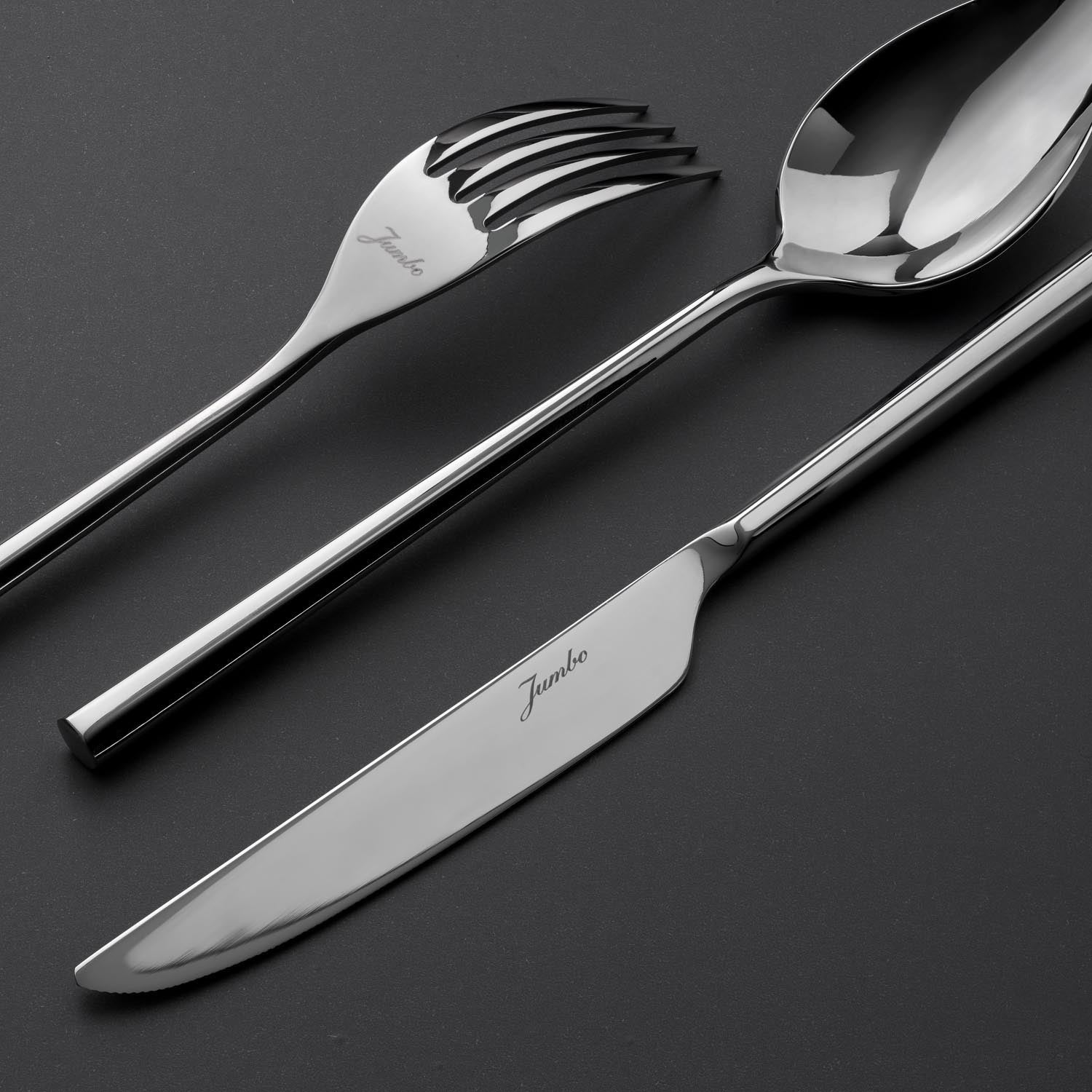 Jumbo 1001 84 Parça 12 Kişilik Çatal Kaşık Bıçak Takımı