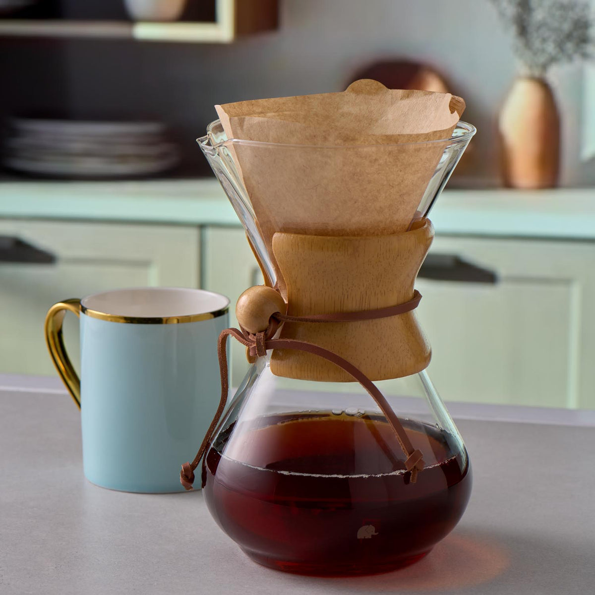 Jumbo Chemex Glory Cam Kahve Demleme Ekipmanı 1500 ml