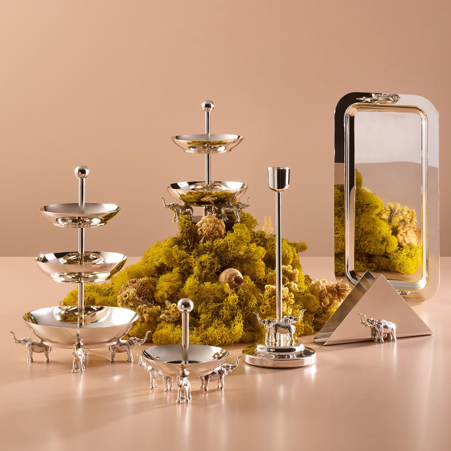 Jumbo Ganesha Tekli Sunumluk 12.3 cm | Jumbo