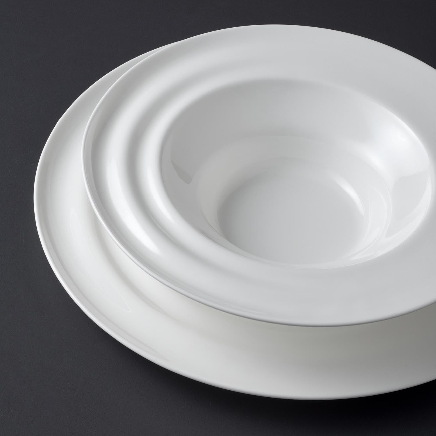 Jumbo Aqua Beyaz 58 Parça 12 Kişilik Yemek Takımı