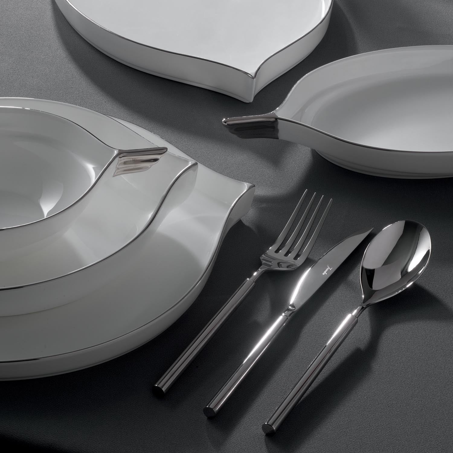 Jumbo Goddess Platin 61 Parça 12 Kişilik Yemek Takımı