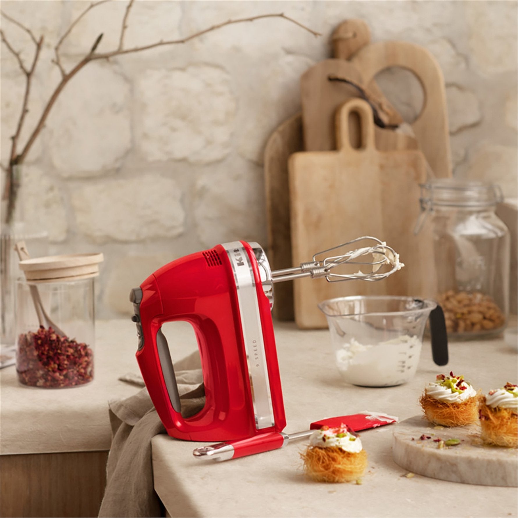 KitchenAid 9 Hızlı El Mikseri Empire Redeer 5KHM9212