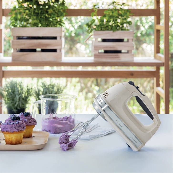KitchenAid 9 Hızlı El Mikseri Almond Cream 5KHM9212EAC