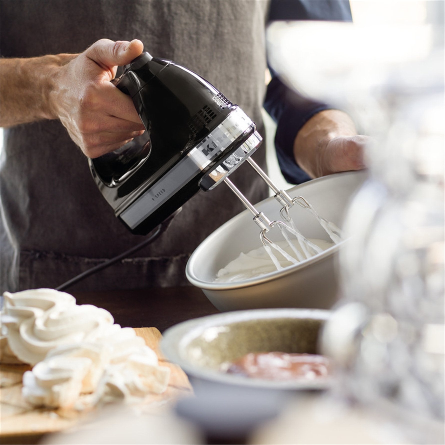 KitchenAid 9 Hızlı El Mikseri Onyx Black 5KHM9212