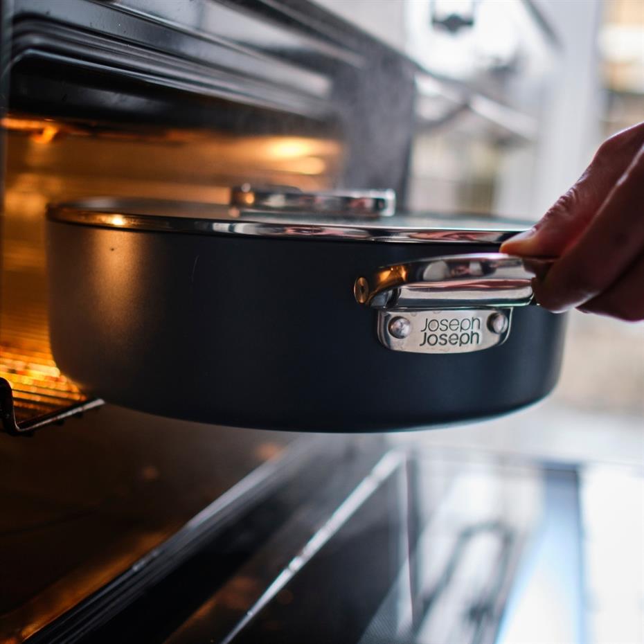 Joseph&Joseph Space 28 cm Kapaklı Sığ Tencere | Jumbo