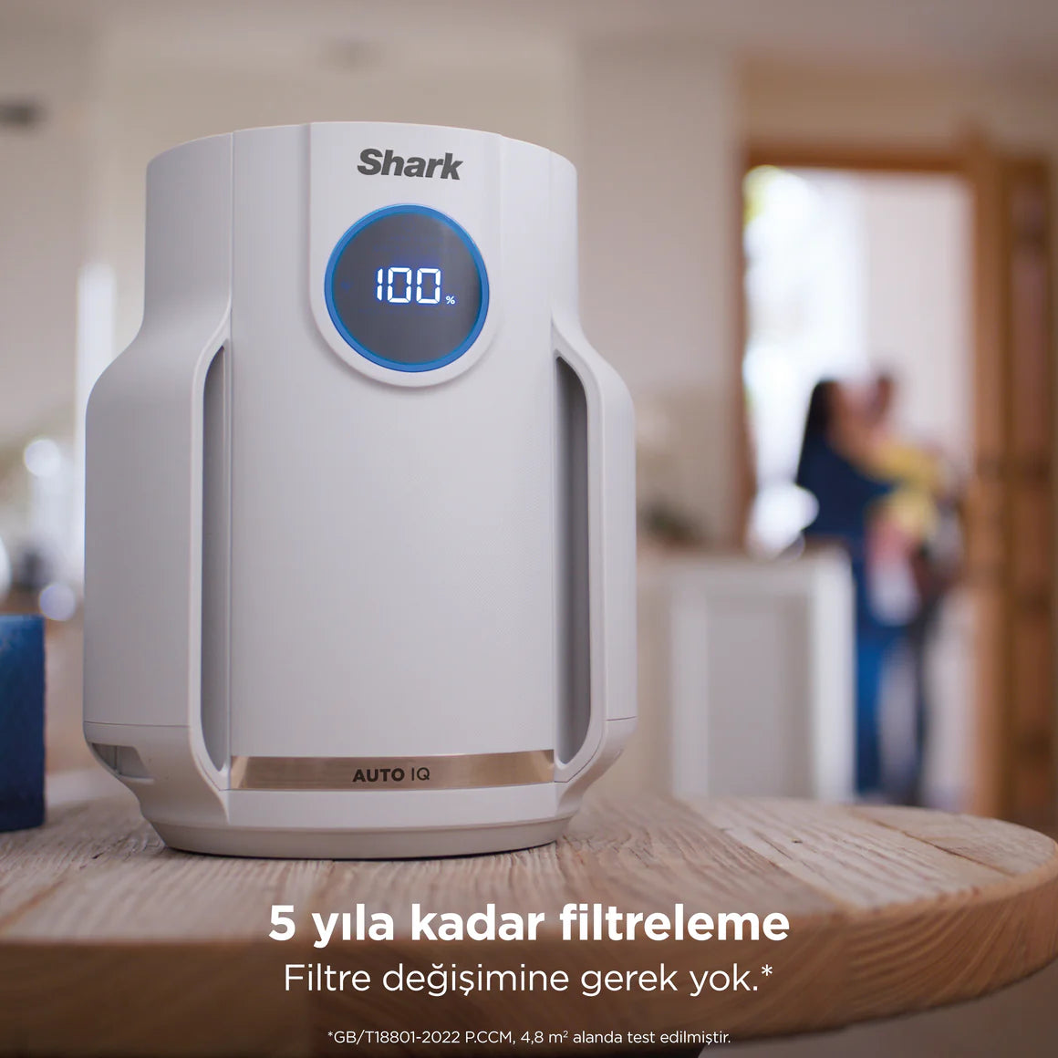 Shark NeverChange5 Compact Pro Hava Temizleyici HP072EU