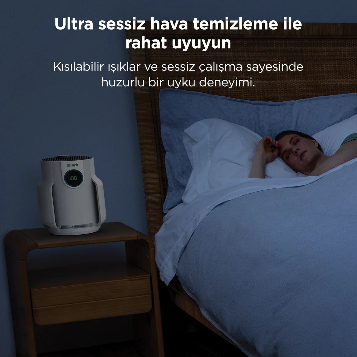 Shark NeverChange5 Compact Pro Hava Temizleyici HP072EU