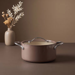 Jumbo Palencia Swiss Crystal Brown 7 Parça Tencere Seti