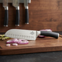 Jumbo New Utsuri Santoku Alman Çeliği Şef Bıçağı 18 cm