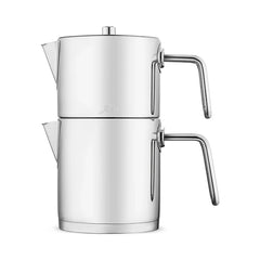 Jumbo Metalix 14 Parça Çelik Çeyiz Seti (Metalix 8 Parça Çelik Tencere Seti-Metalix Full Metal Çaydanlık-3'lü Cezve)